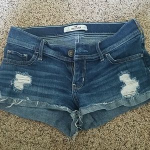 Hollister womens Jean shorts